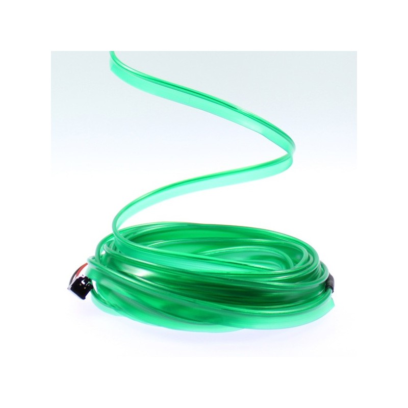 Cable luminoso cuello verde - 5m