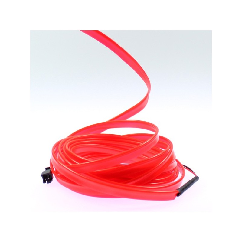 Cable luminoso cuello rojo - 5m