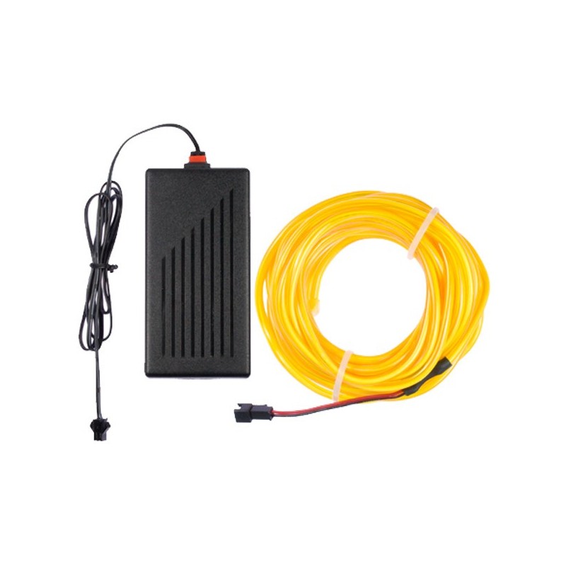 El wire home deco yellow flex + flashing