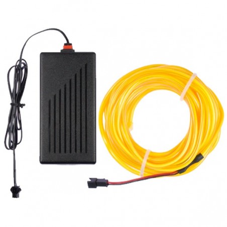 El wire home deco yellow flex + flashing