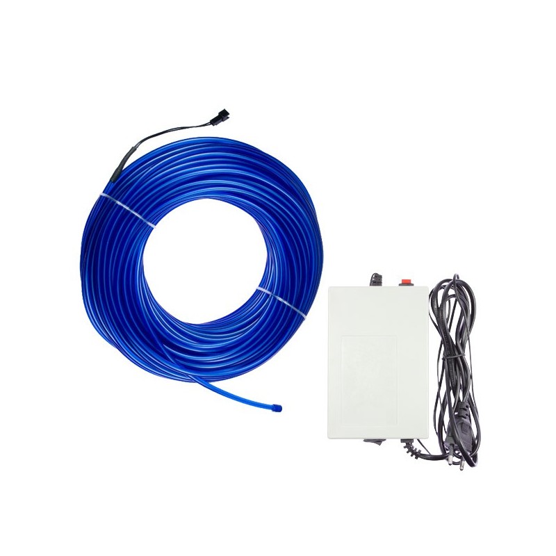 Flexible Neonröhre Hausdeko blau - 50m