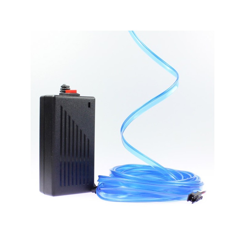 El wire blue collar 5m with inverter 220V + flashing 