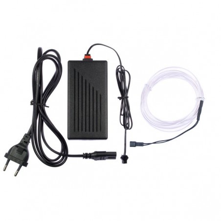 Cable luminoso deco maison blanco - 2m + tapajuntas