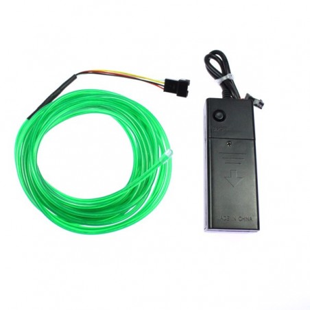 El wire green batteries
