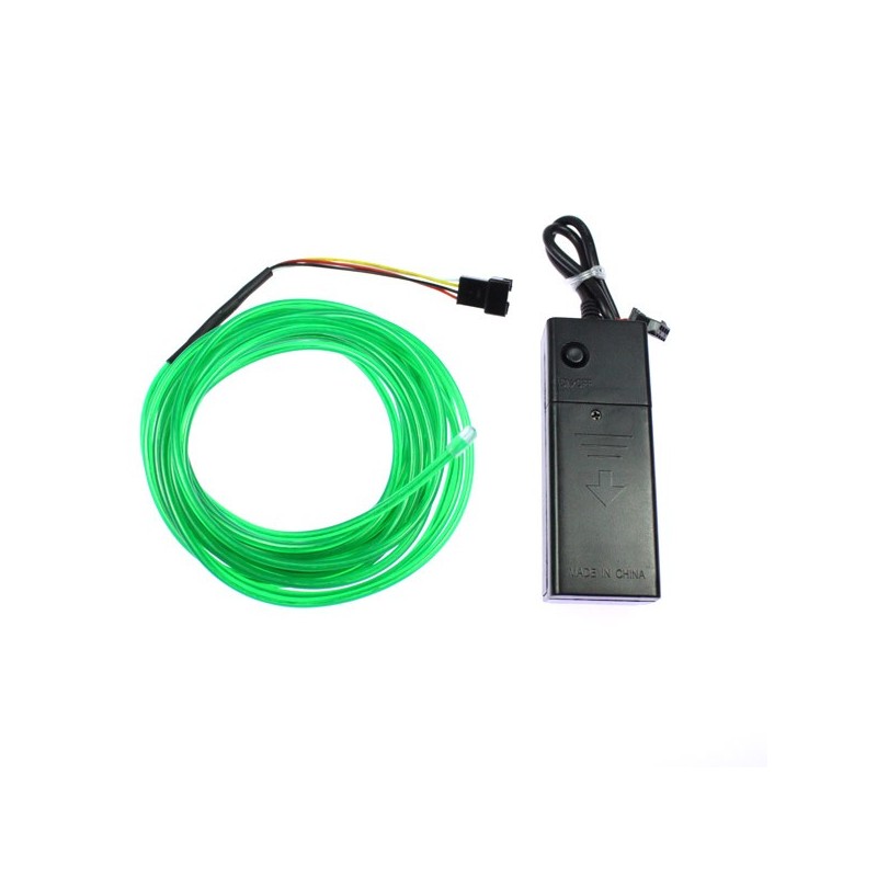 El wire green batteries