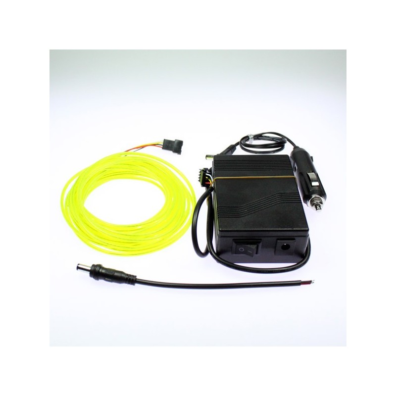 Cable luminoso tuning verde lima