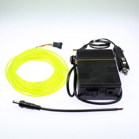 Cable luminoso tuning verde lima