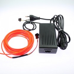 Elektrolumineszierendes Garn Rotes Haus