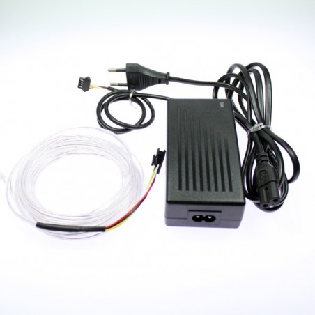 Elektrolumineszierendes Garn Haus weiß