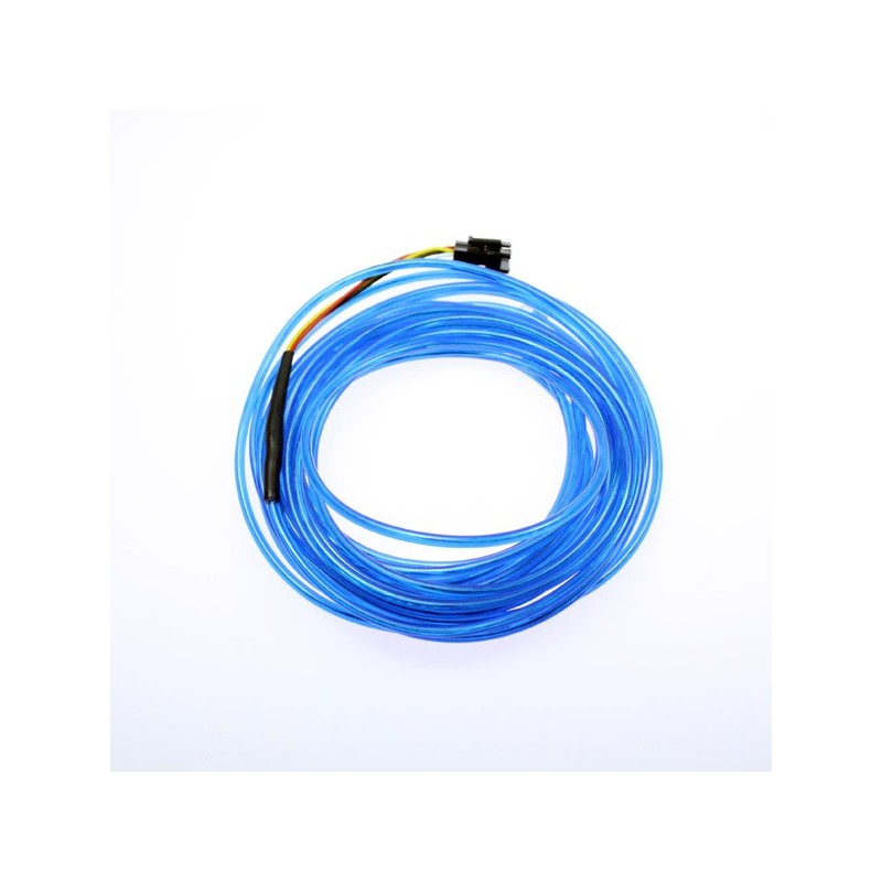 blauer Neonfaden