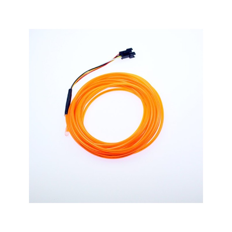 Fil néon orange