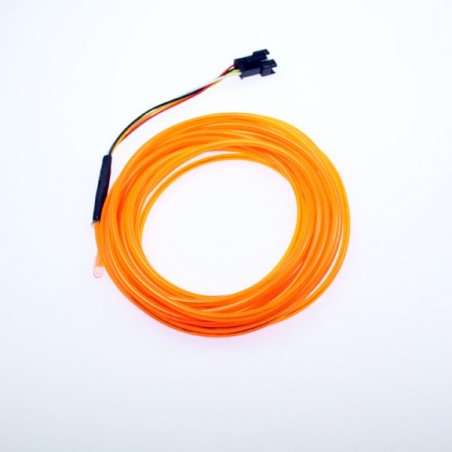 Neonorangefarbener Draht