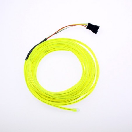 Lime green neon wire
