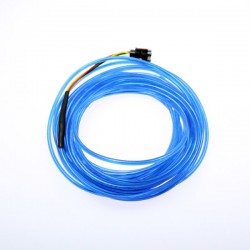 Animierte weiche Neonröhre in Blau