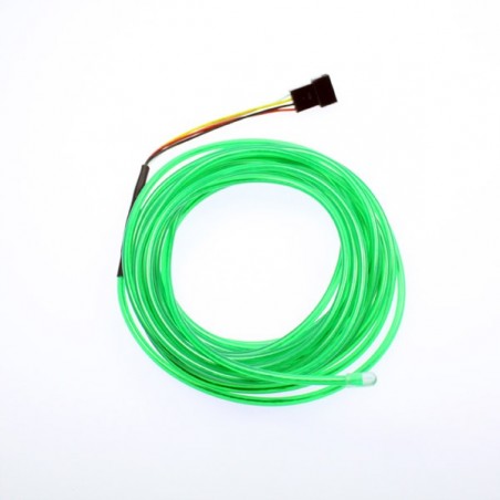 Green neon wire