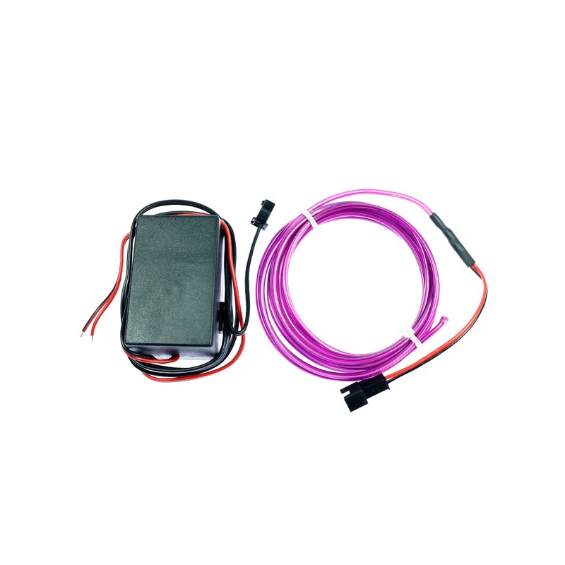 Neon tuning PC flexible morado