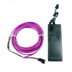 Cable luminoso ocio creativo flexi morado