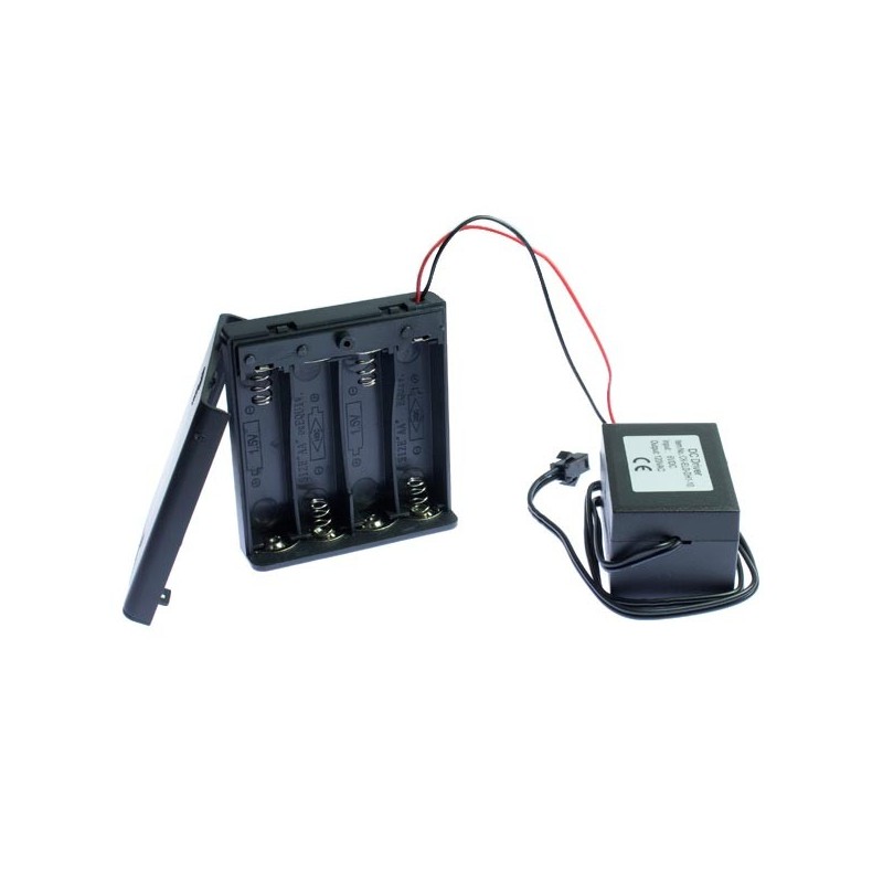 Inverter battery-operated - 10m of sewable el wire
