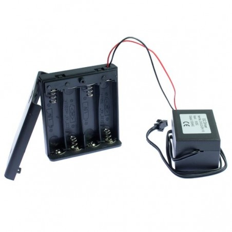 Batteriebetrieben - 10m Leuchtschnur mit Halsband