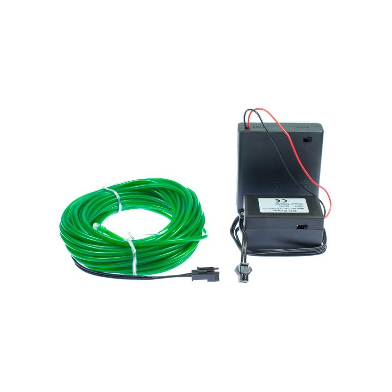 Neon flexible party decor green - 10m