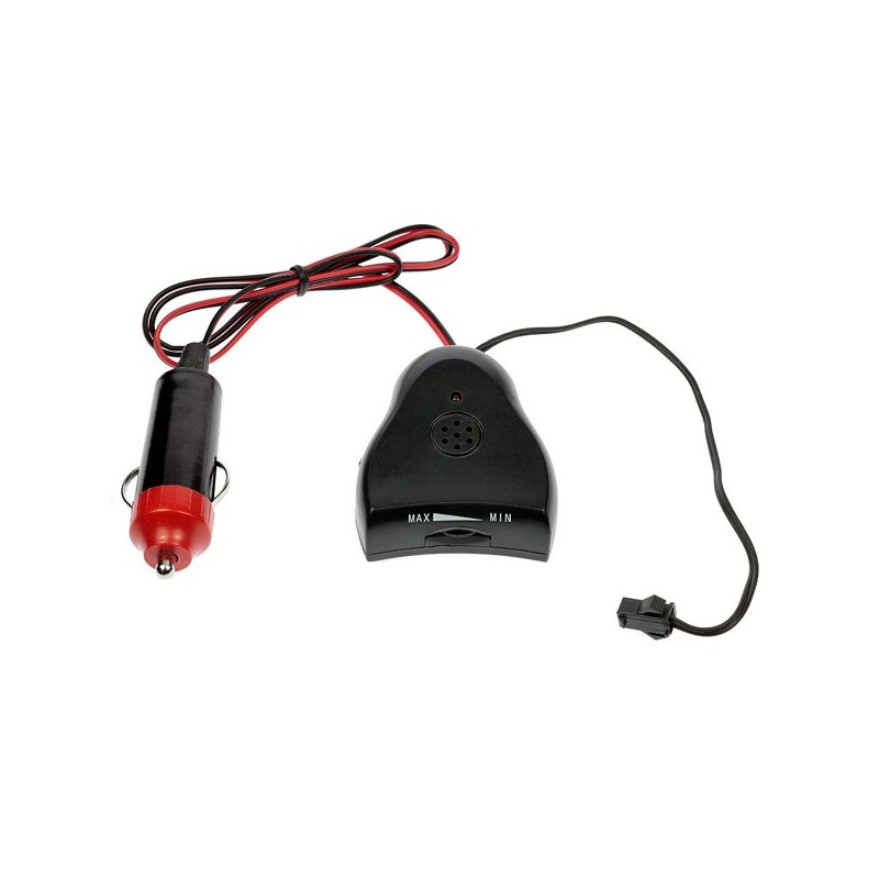 Stromversorgung 12V auto - 5m Leuchtfaden - Soundsensor