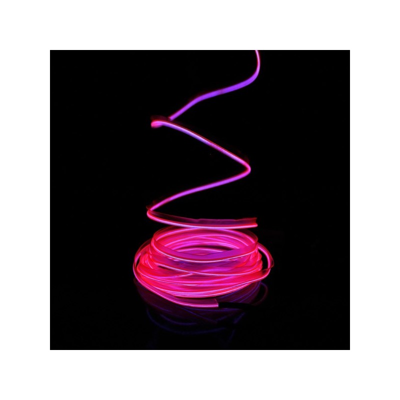 El wire 2m battery-operated rose necklace with sound sensor