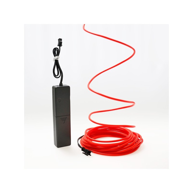 El wire red 5m with inverter batteries sound sensor