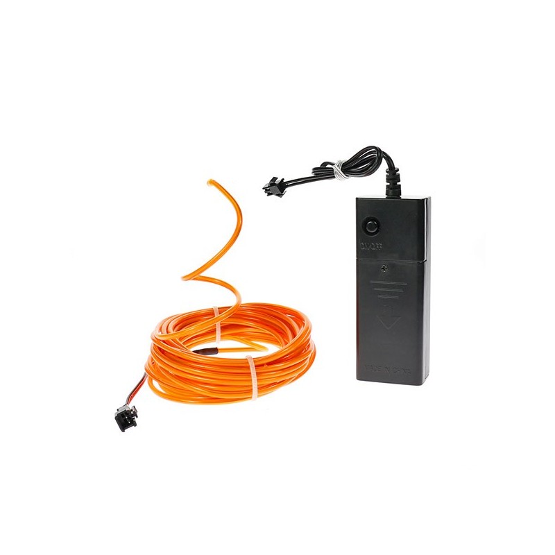 El wire 5m battery-powered orange flexiform hobby toy