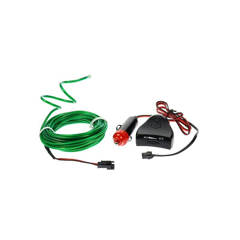 Flexible Neonröhre grün 5m Autotuning mit Soundsensor