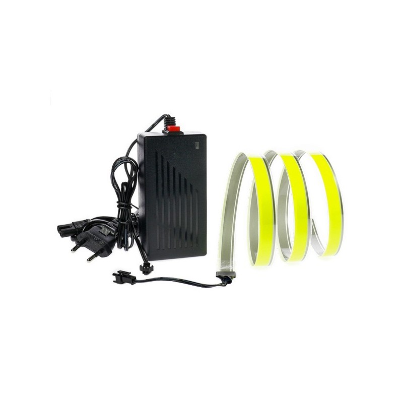 Bande souple lumineuse verte deco maison