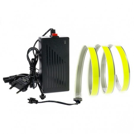 Bande souple lumineuse verte deco maison