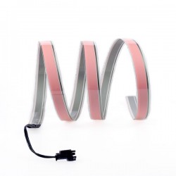 Weißes flexibles Leuchtband - 1m