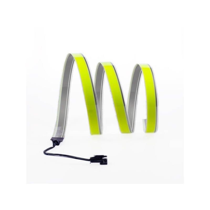 Grün leuchtendes flexibles Band - 1m