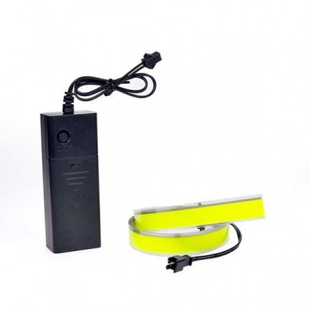 El tape battery-powered green