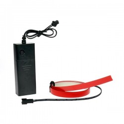 Batteriebetriebenes, rosa leuchtendes Softband