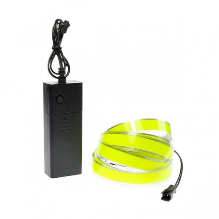 El tape green 2m battery-operated party decoration