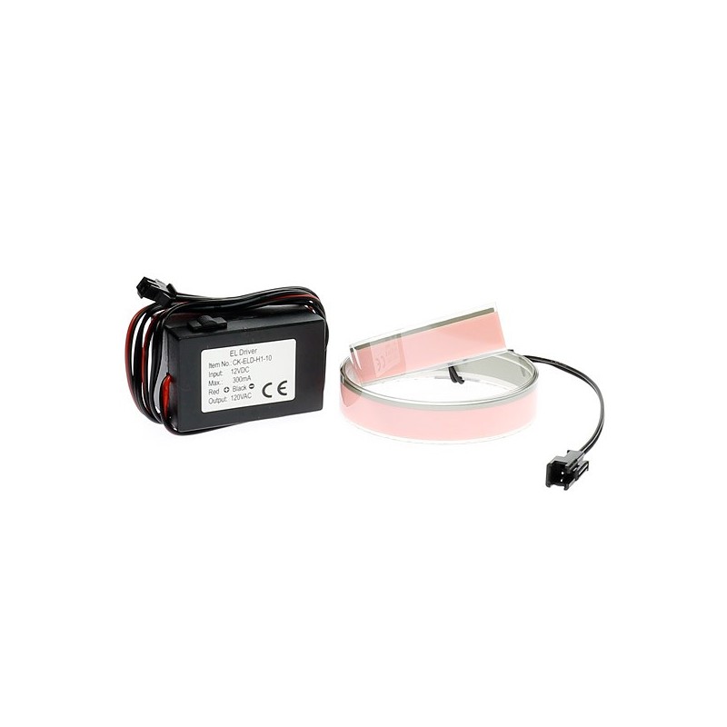 El tape white car tuning