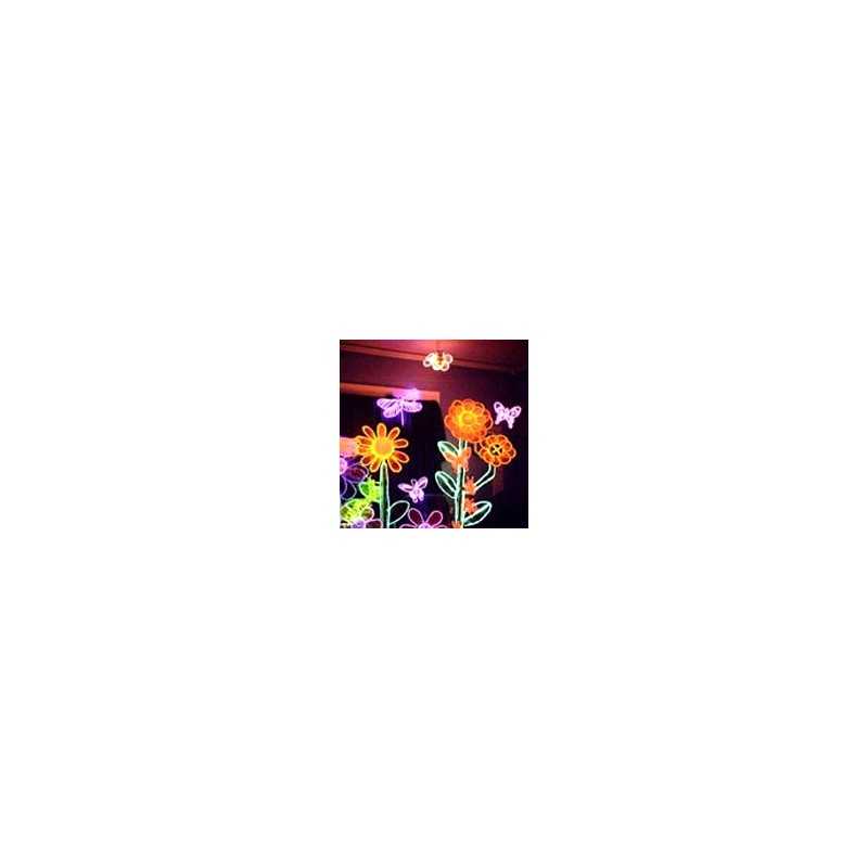 Neon flexible Blume