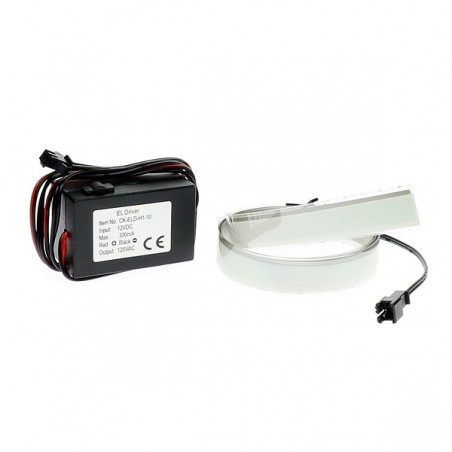 Bande souple lumineuse bleue tuning moto