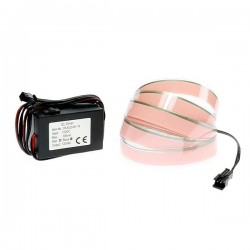 Flexibles weißes Leuchtband Motorrad-Tuning 12V von 2m