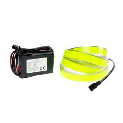 Flexibles grünes Leuchtband Motorrad-Tuning 12V von 2m