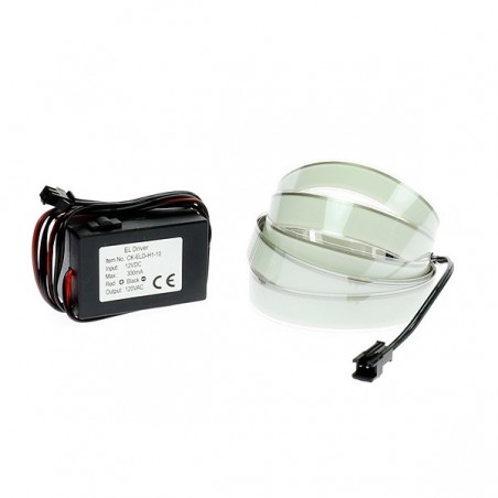 Cinta luminosa sintonizador azul PC 12V de 2m