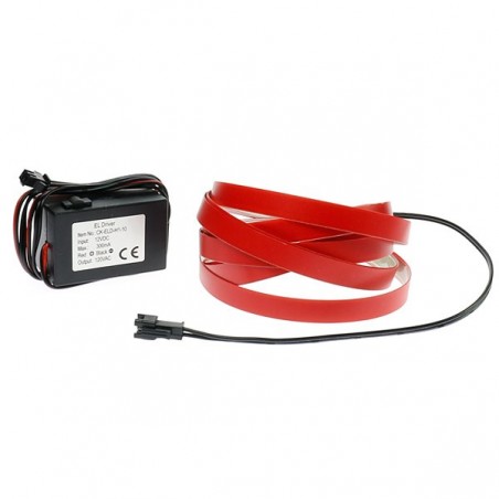 Bande souple lumineuse rose tuning PC 12V de 2m