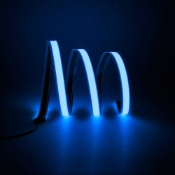 Cinta luminosa azul 1m