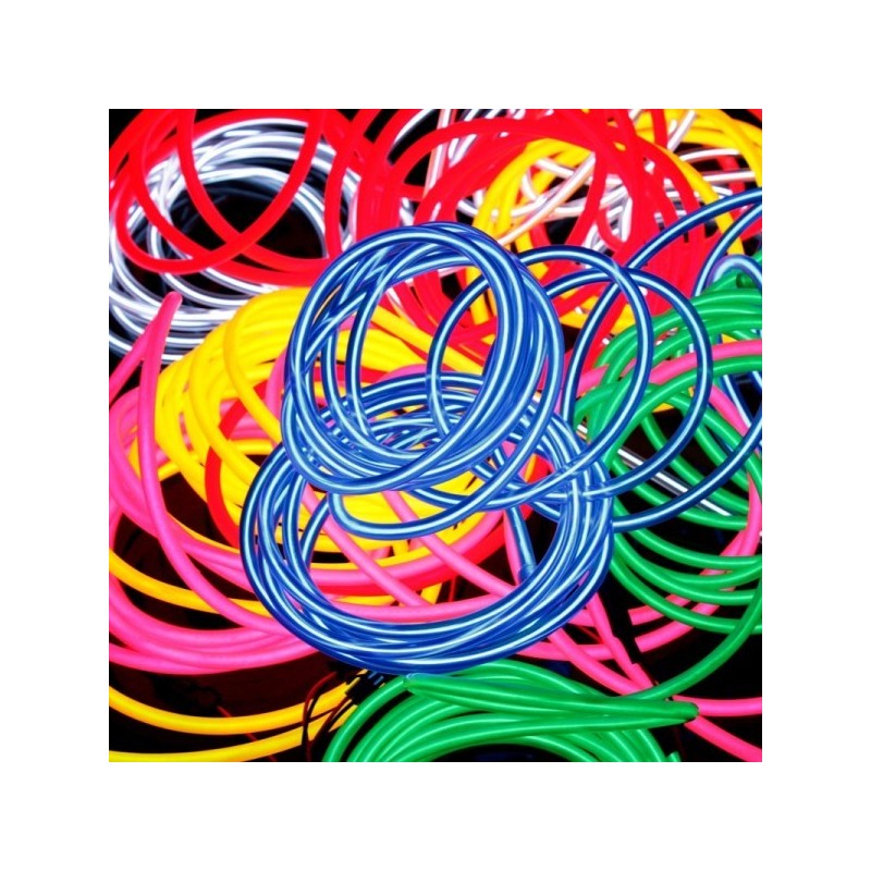 Cables luminosos colores flexibles