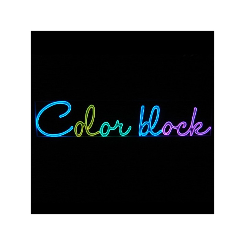 Neon flexible déco fête orange - 10m