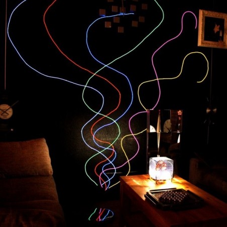 Neon flexible Wanddekoration