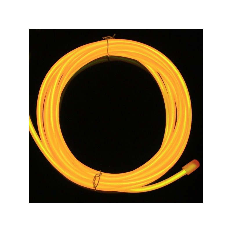 Cable luminoso 2m naranja