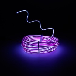 Cable luminoso flexi púrpura decoración del hogar