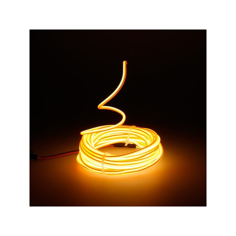 El wire orange flexiform home decor